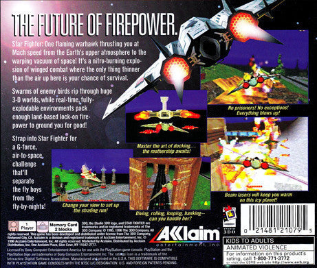 Star Fighter (Playstation) (ONLINE ORDER ONLY)