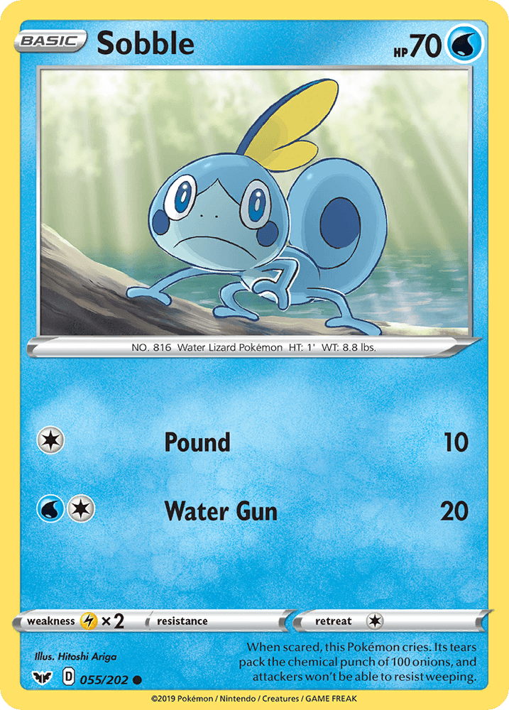 Sobble (055/202) [Sword & Shield: Base Set] (Online Only)