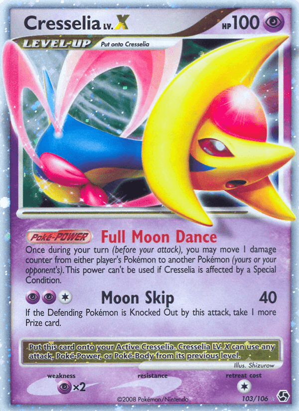Cresselia LV.X (103/106) [Diamond & Pearl: Great Encounters] (Online Only)