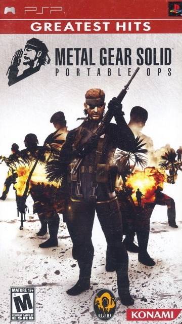 Metal Gear Solid: Portable Ops (Greatest Hits) (PSP) (ONLINE ORDER ONLY)