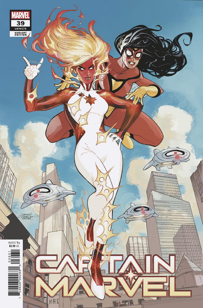 Captain Marvel #39 Terry Dodson Avenging Spider-Man 9 Homage Variant (07/13/2022) Marvel (ONLINE ORDER ONLY)