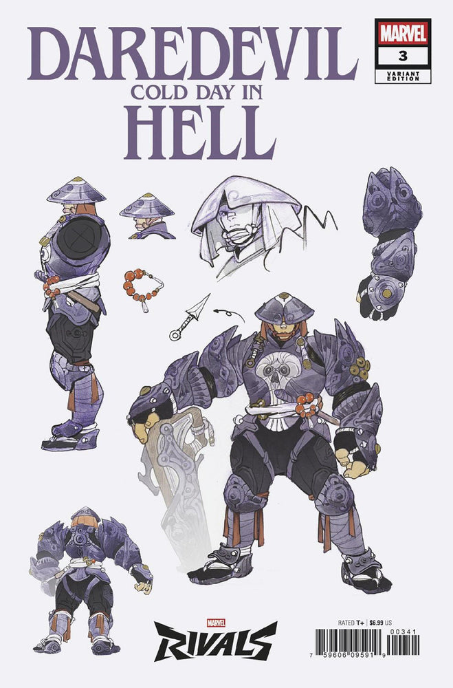 Daredevil: Cold Day In Hell #3 Peach Momoko Marvel Rivals Variant (ONLINE ORDER ONLY)
