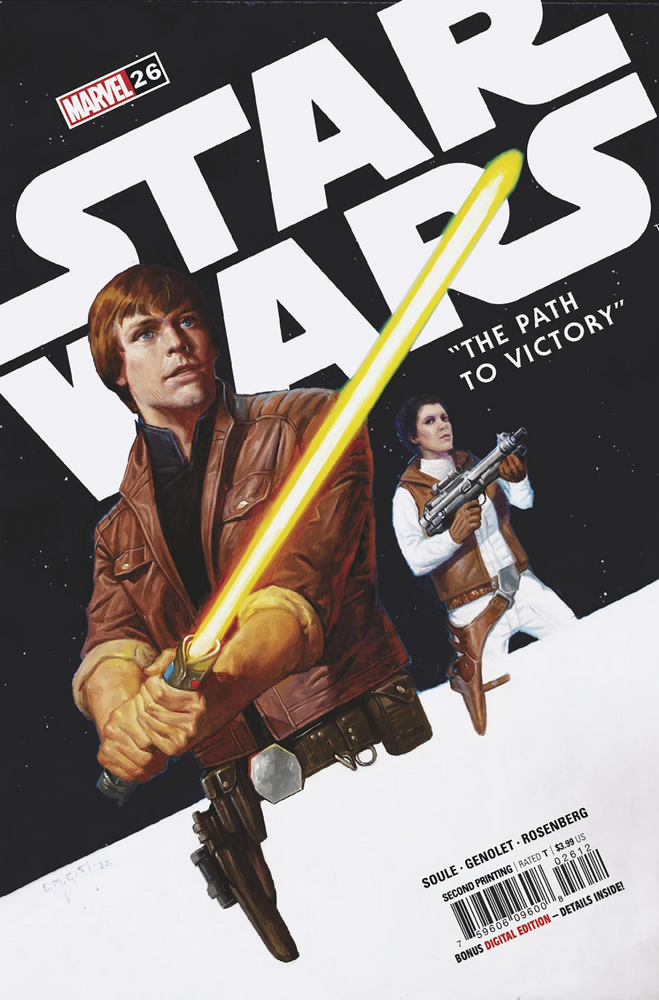 Star Wars #26 2nd Print EM Gist Variant (09/28/2022) Marvel (ONLINE ORDER ONLY)