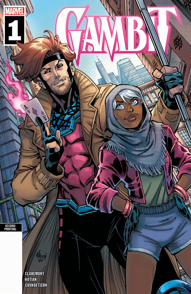 GAMBIT 1 NAUCK 2ND PRINTING VARIANT (09/07/2022) (ONLINE ORDER ONLY)