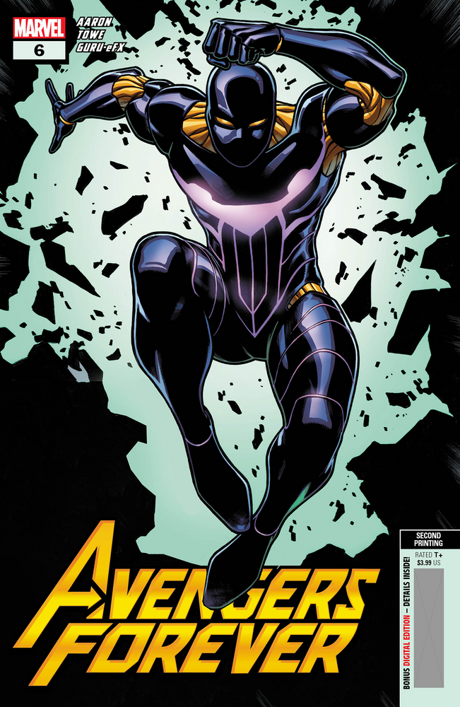 Avengers Forever #6 2nd Print Jim Towe Variant (07/13/2022) Marvel (ONLINE ORDER ONLY)