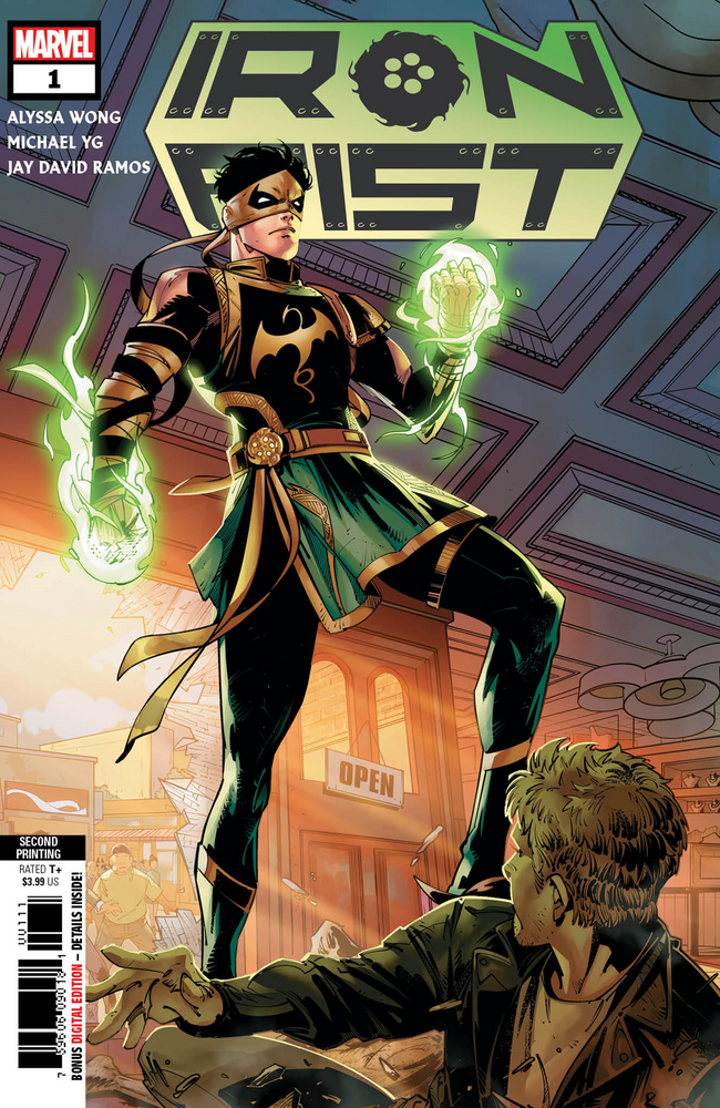 Iron Fist #1 2nd Print Michael YG Variant (04/13/2022) Marvel (ONLINE ORDER ONLY)