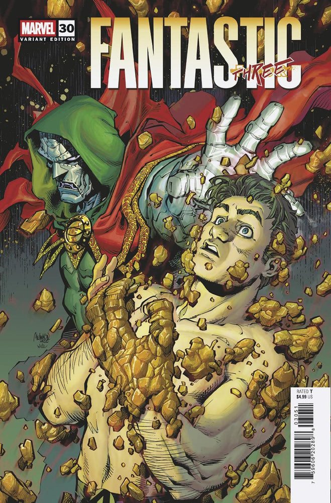 Fantastic Four #30 Gleb Melnikov Spoiler Variant [Doom] (Online Order Only)