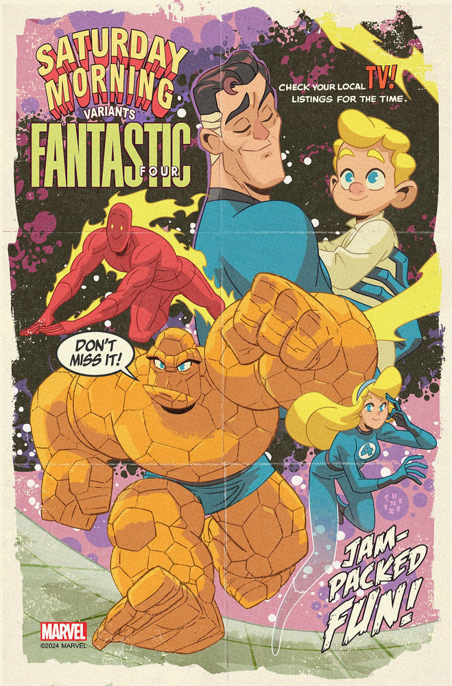 Fantastic Four #33 Sean Galloway Saturday Morning Variant [Doom] (Online Order Only)