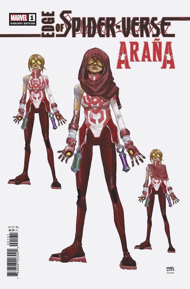 Edge Of Spider-Verse #1 (Of 5) 1:10 Humberto Ramos Design Variant (08/03/2022) Marvel (ONLINE ORDER ONLY)