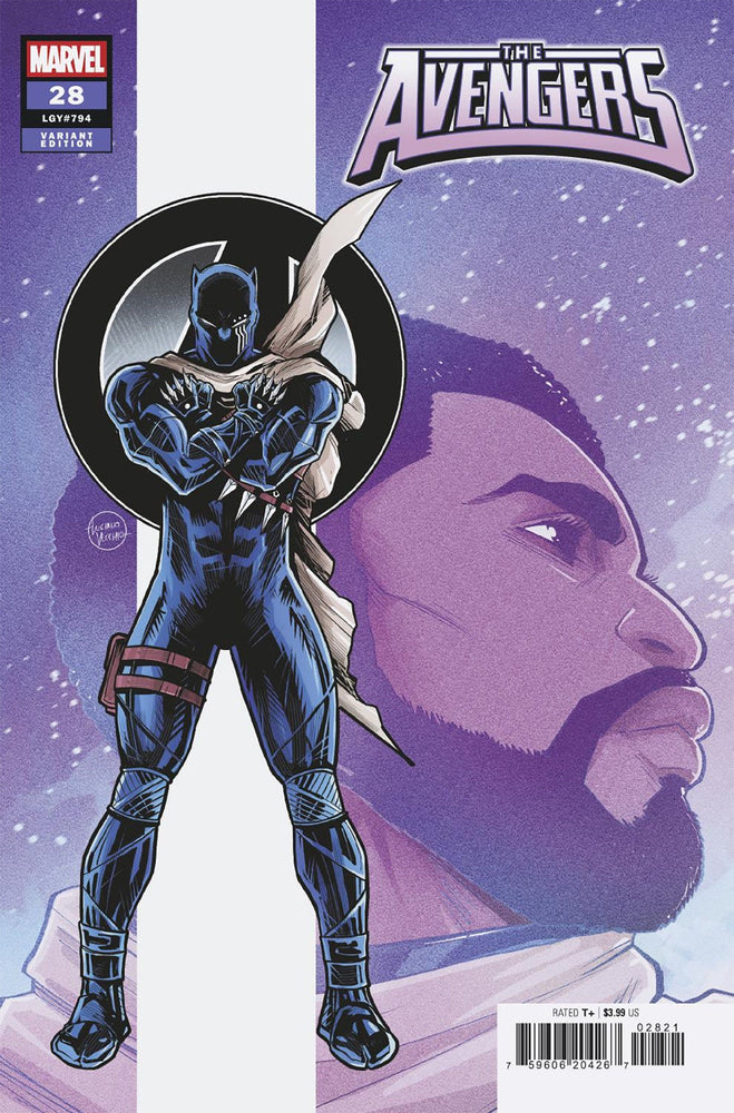 Avengers #28 Luciano Vecchio Black Panther Variant [Doom] (Online Order Only)