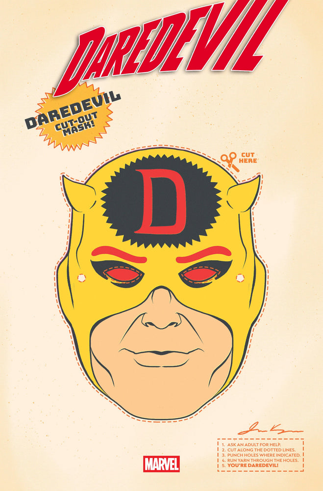 Daredevil #25 Retro Halloween Mask Variant (ONLINE ORDER ONLY)