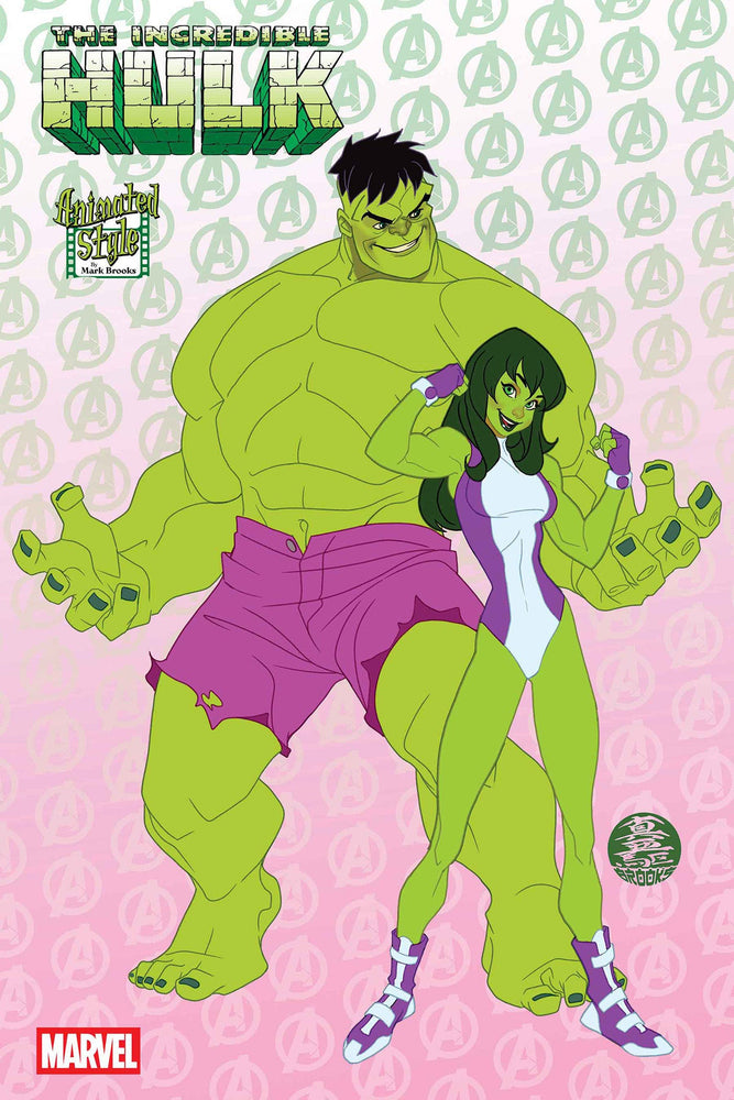 Incredible Hulk #22 Mark Brooks Animated-Style Variant (Online Order Only)
