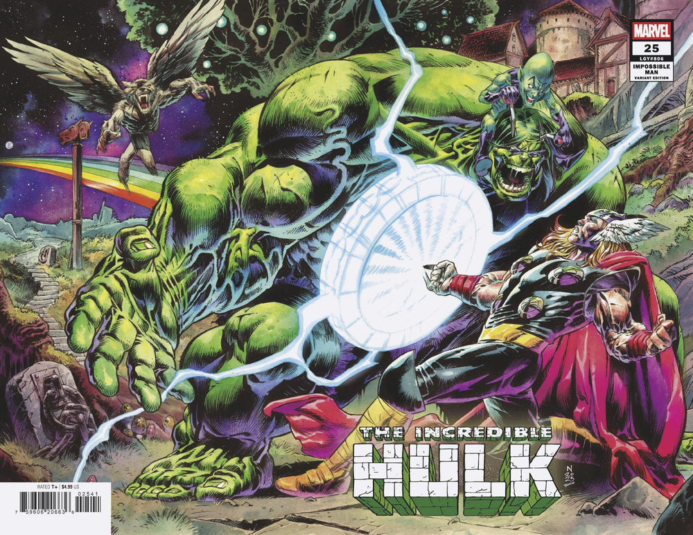 Incredible Hulk #25 Nic Klein Impossible Man Pop-Up Wraparound Variant (Online Order Only)