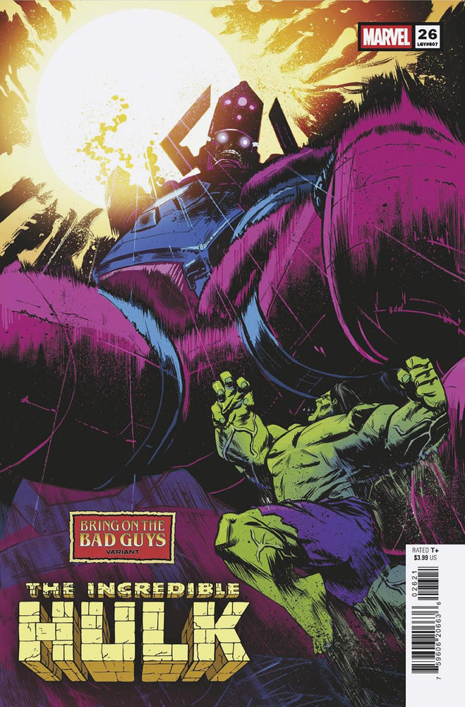 Incredible Hulk #26 Sanford Greene Bring On The Bad Guys Variant (Online Order Only)