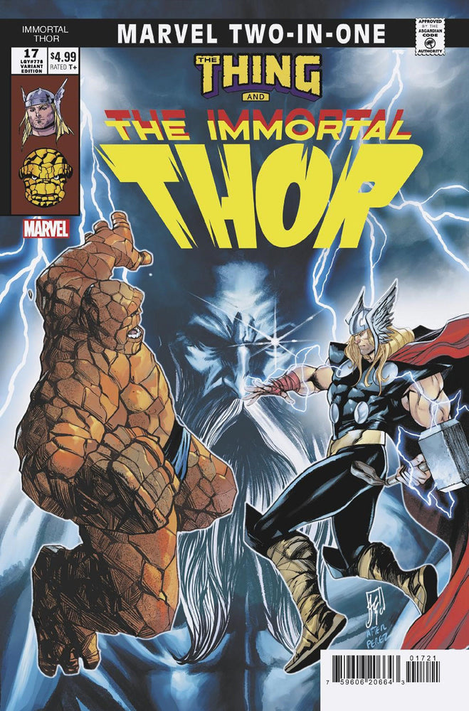 Immortal Thor #17 Stefano Caselli Marvel Two-In-One Variant (Online Order Only)