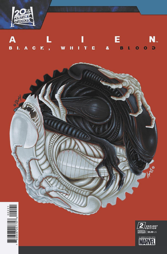 Alien: Black, White & Blood #2 Doaly Variant (ONLINE ORDER ONLY)