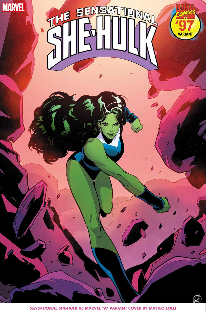 Sensational She-Hulk 5 Matteo Lolli Marvel 97 Variant (ONLINE ORDER ONLY)