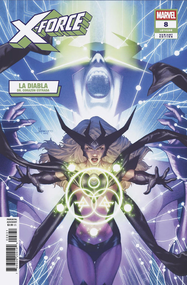 X-Force #8 Jay Anacleto La Diabla Variant (Online Order Only)