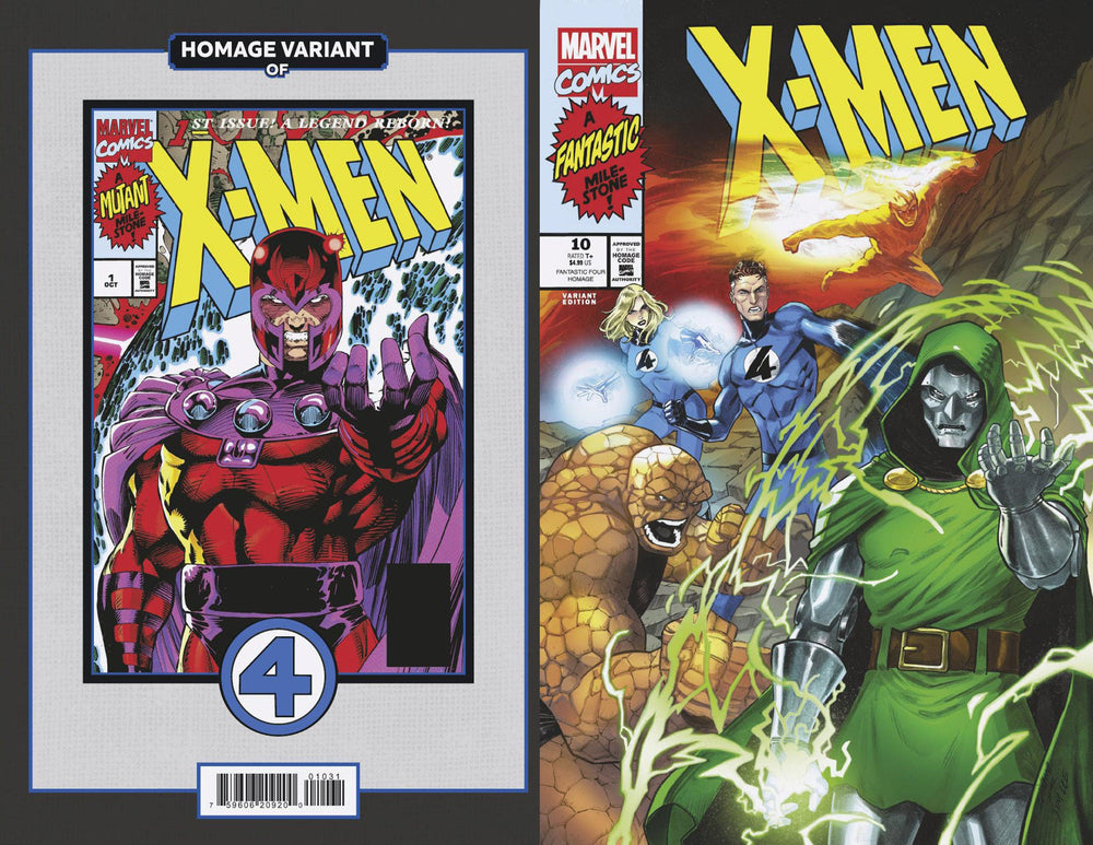 X-Men #10 Michele Bandini Fantastic Four Homage Variant (Online Order Only)