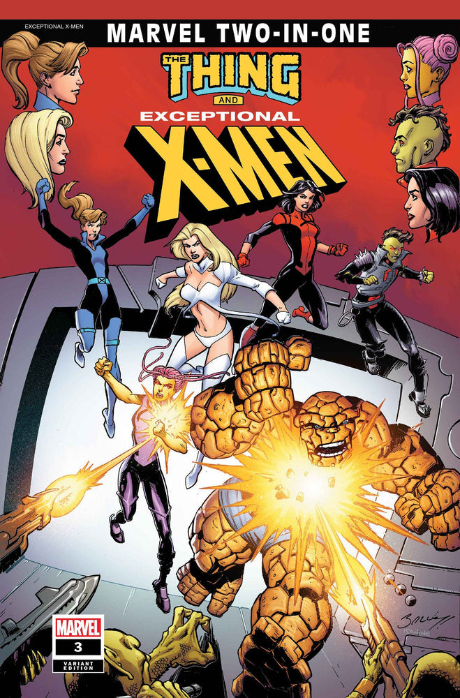 Exceptional X-Men #3 Mark Bagley Marvel Two-In-One Variant (Online Order Only)