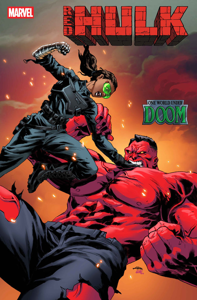 Red Hulk #8 Anand Ramcheron Variant [Doom] (ONLINE ORDER ONLY)