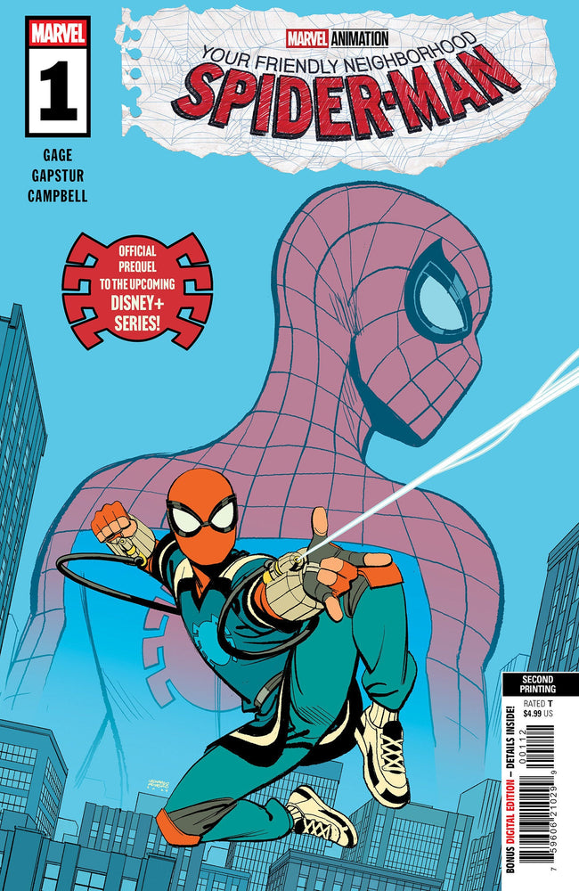 Your Friendly Neighborhood Spider-Man #1 Leonardo Romero 2nd Print Variant (Online Order Only)