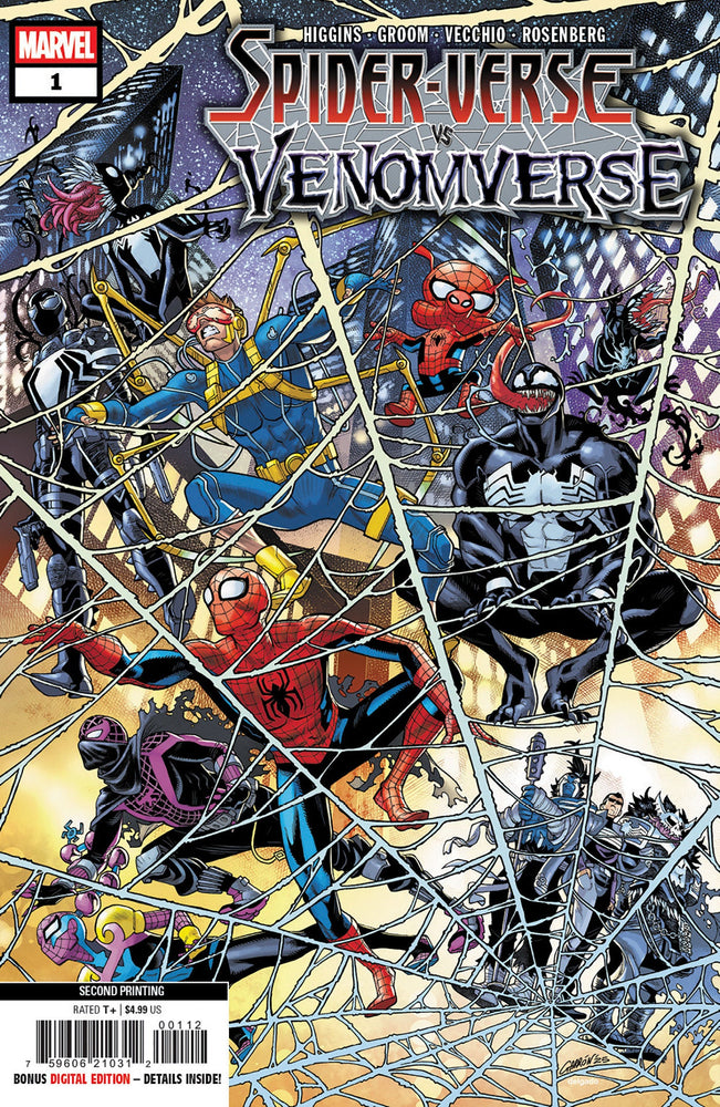 Spider-Verse vs. Venomverse #1 Javier Garron 2nd Print Variant (Online Order Only)