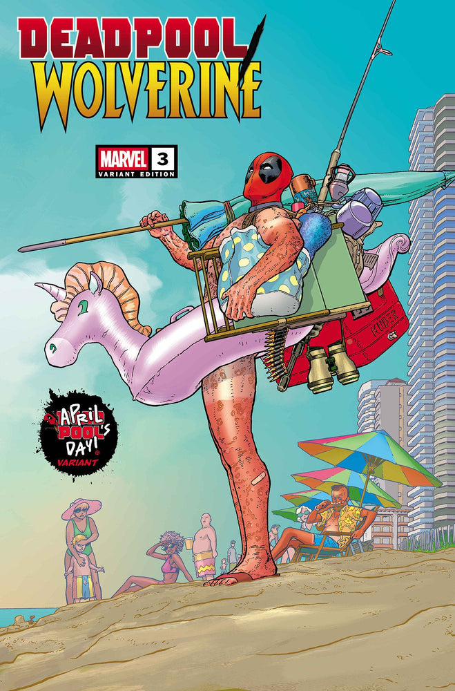Deadpool/Wolverine #3 Aaron Kuder April Pool'S Day Variant (Online Order Only)