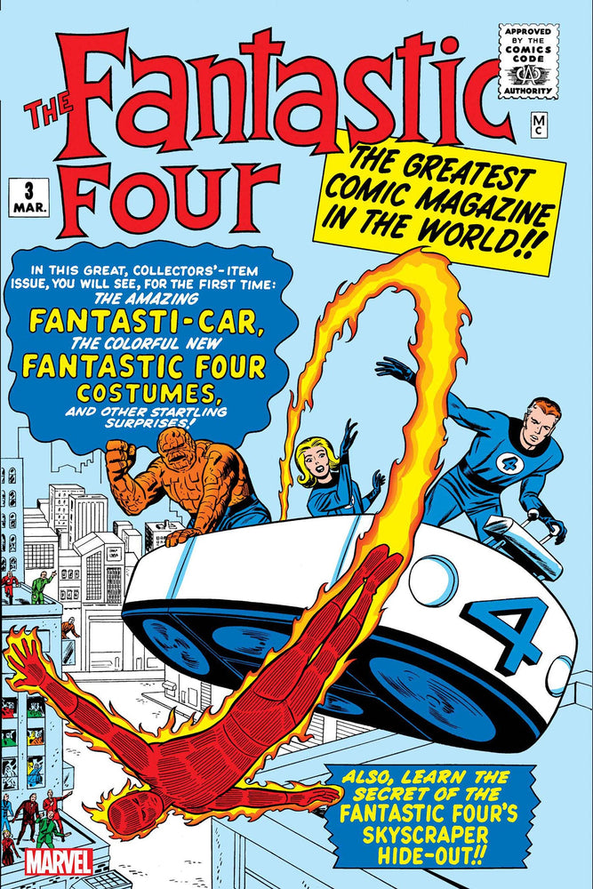 Fantastic Four #3 Facsimile Edition Foil Variant (Online Order Only)