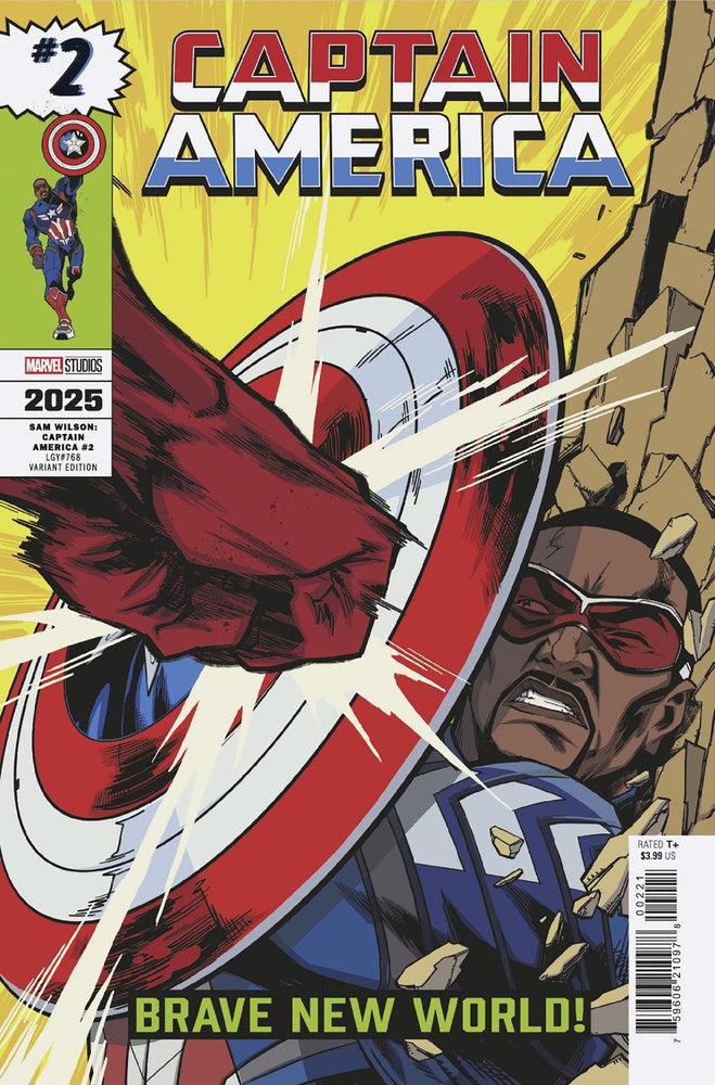 Sam Wilson, Captain America #2 Khary Randolph Marvel Studios Variant (Online Order Only)