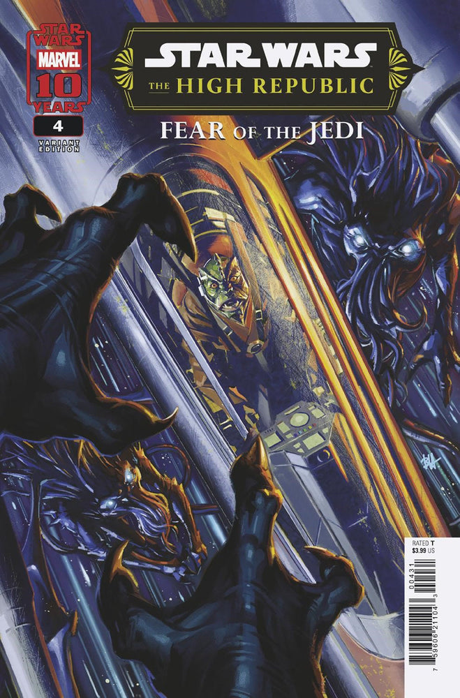 Star Wars: The High Republic - Fear Of The Jedi #4 Ben Harvey Variant (Online Order Only)