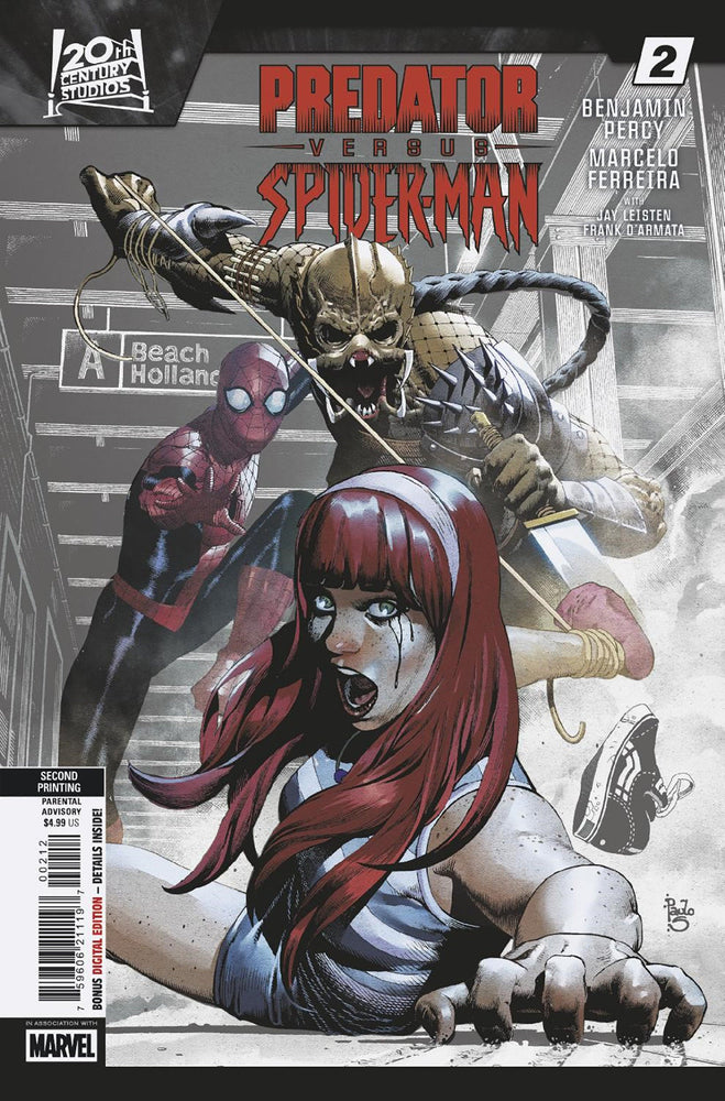 Predator vs. Spider-Man #2 Paulo Siqueira 2nd Print Variant (ONLINE ORDER ONLY)