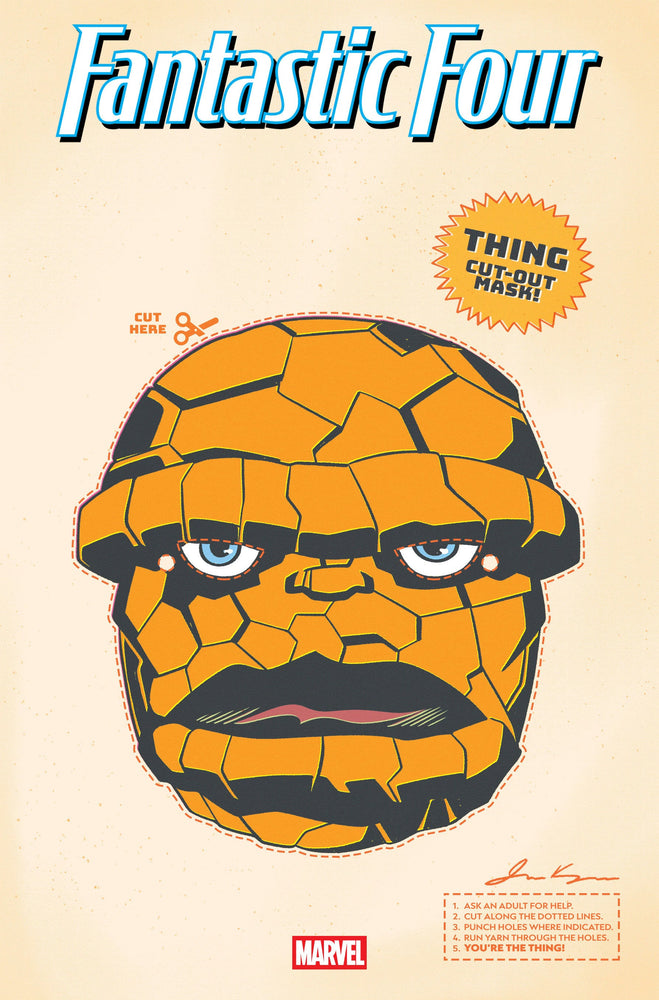 Fantastic Four #3 Retro Halloween Mask Variant [Doom] (ONLINE ORDER ONLY)