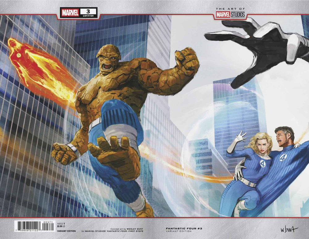 Fantastic Four #3 Wesley Burt Marvel Studios Wraparound Variant [Doom] (ONLINE ORDER ONLY)