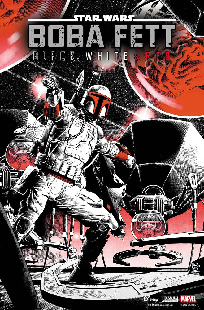 Star Wars: Boba Fett - Black, White & Red (2025) #3B (ONLINE ORDER ONLY)
