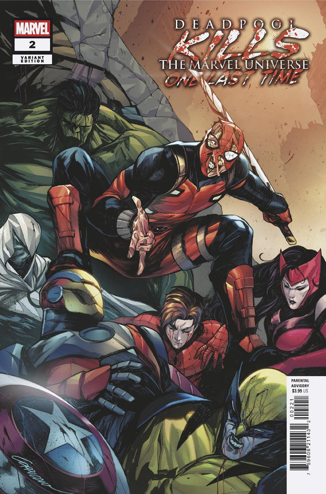 Deadpool Kills The Marvel Universe One Last Time #2 Alessandro Cappuccio Variant (Online Order Only)