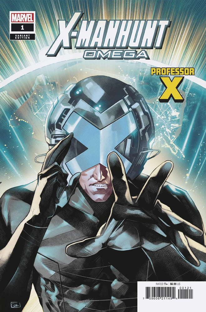 X-Manhunt Omega #1 Edwin Galmon Professor X Variant [Xmh] (Online Order Only)