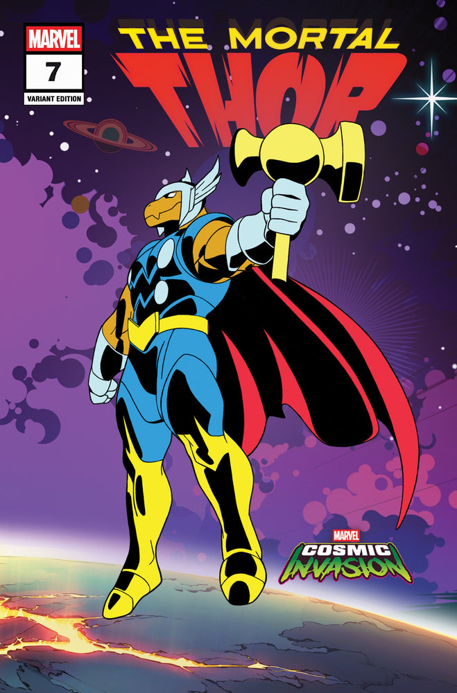 Mortal Thor #7 Marvel Cosmic Invasion Variant (ONLINE ORDER ONLY)