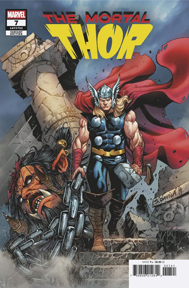 Mortal Thor #7 Sergio Davila Variant (ONLINE ORDER ONLY)