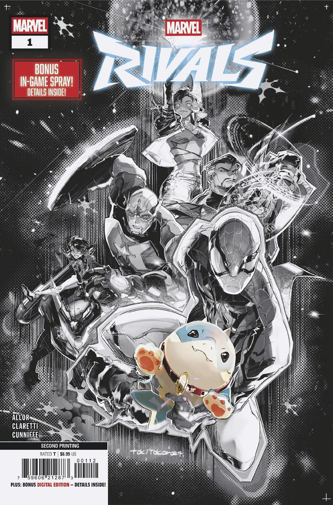 Marvel Rivals #1 Tokitokoro 2nd Print Variant (Online Order Only)