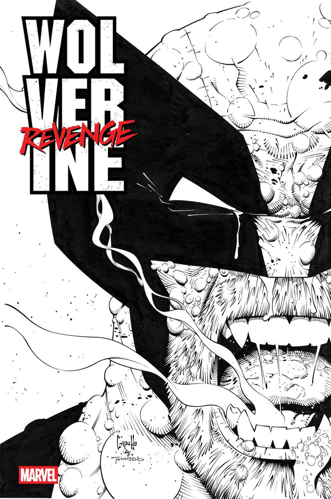 Wolverine: Revenge   Red Band: Raw   Black & White Edition #4 [Polybagged] (ONLINE ORDER ONLY)