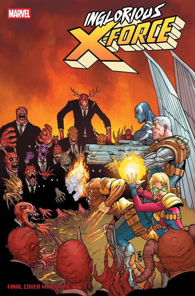 Inglorious X Force #2 Jacen Burrows Variant (ONLINE ORDER ONLY)
