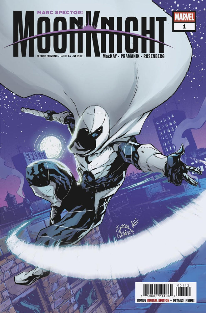 Marc Spector: Moon Knight #1 Ryan Stegman 2nd Printing Variant (ONLINE ORDER ONLY)