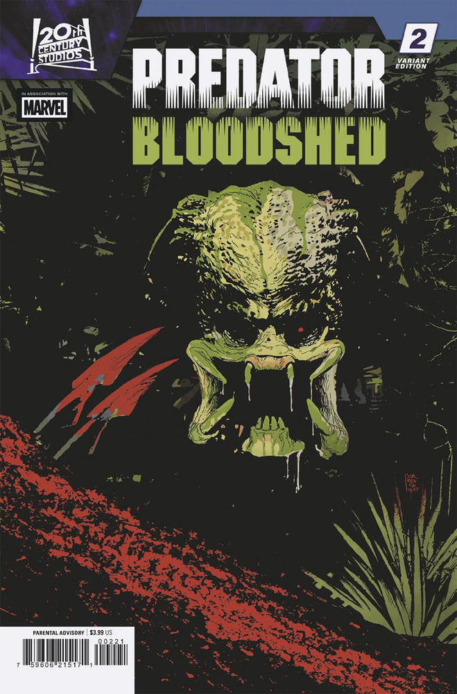 Predator: Bloodshed #2 Andrea Sorrentino Variant (ONLINE ORDER ONLY)