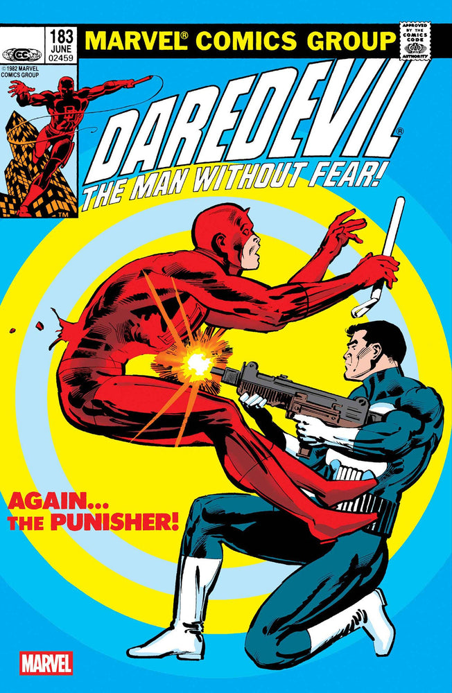 Daredevil #183 Facsimile Edition Foil Variant [New Printing] (ONLINE ORDER ONLY)