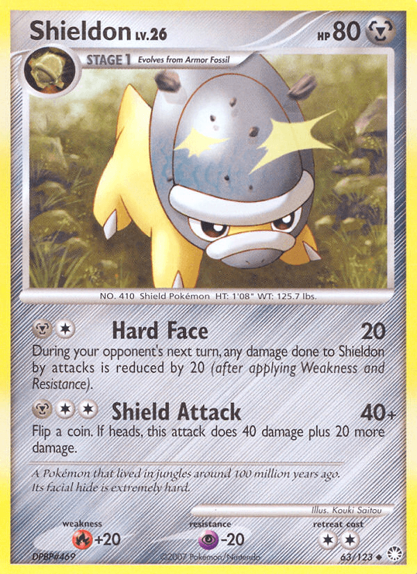 Shieldon (63/123) [Diamond & Pearl: Mysterious Treasures] (Online Only)