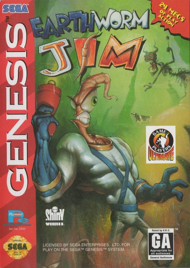Earthworm Jim (Sega Genesis) (ONLINE ORDER ONLY)