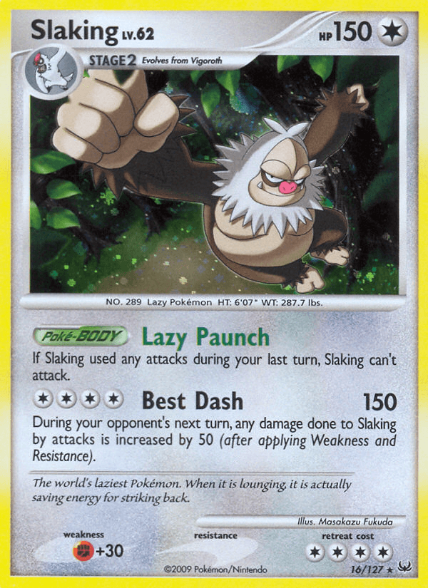 Slaking (16/127) [Platinum: Base Set] (Online Only)