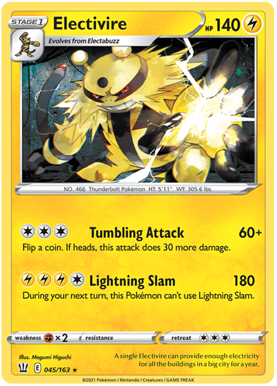 Electivire (045/163) [Sword & Shield: Battle Styles] (Online Only)