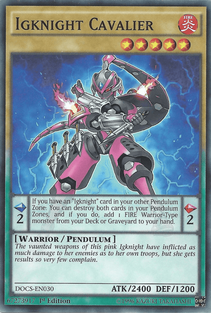Igknight Cavalier [DOCS-EN030] Common (ONLINE ORDER ONLY)